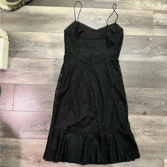 🚫SOLD🚫 Vintage Betsey Johnson Mesh & Lace Floral Dress - Picture 2 of 6